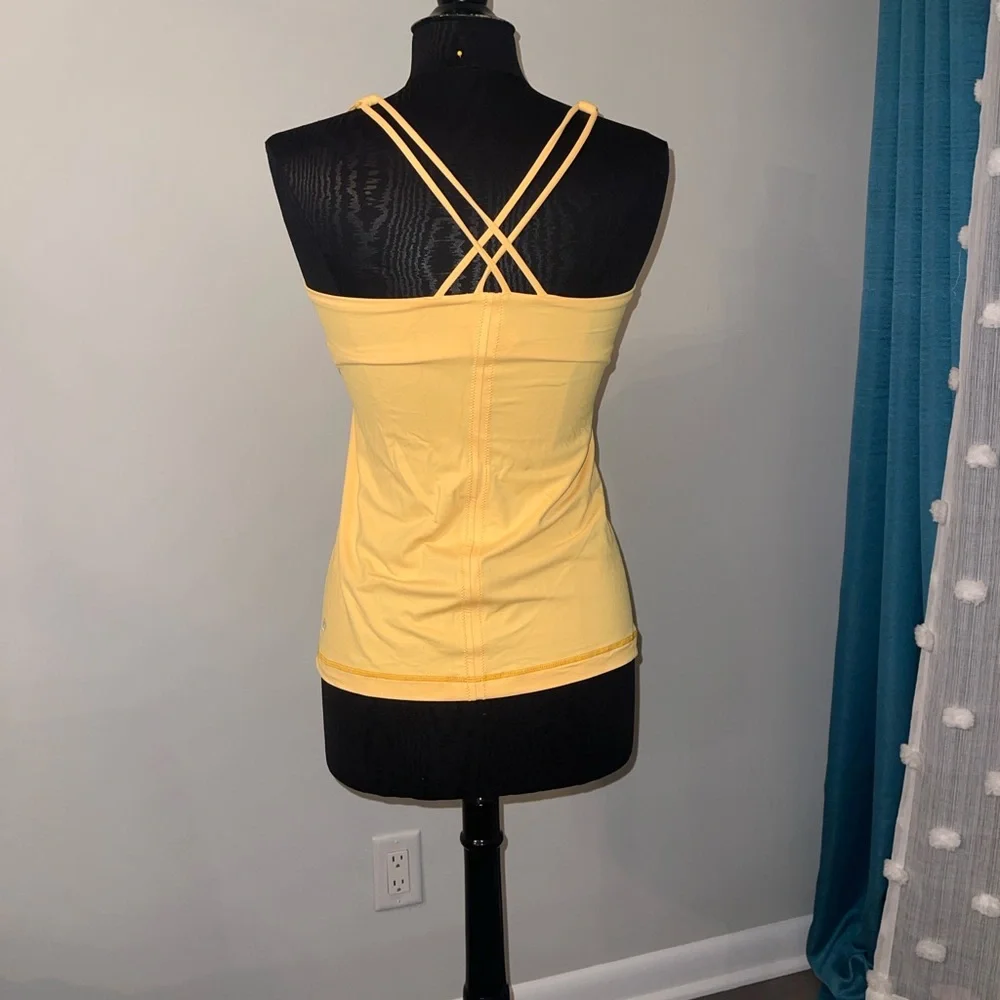 Lululemon Free to Be Tank – Burning Yellow, Size 8 NWT - Picture 4 of 5